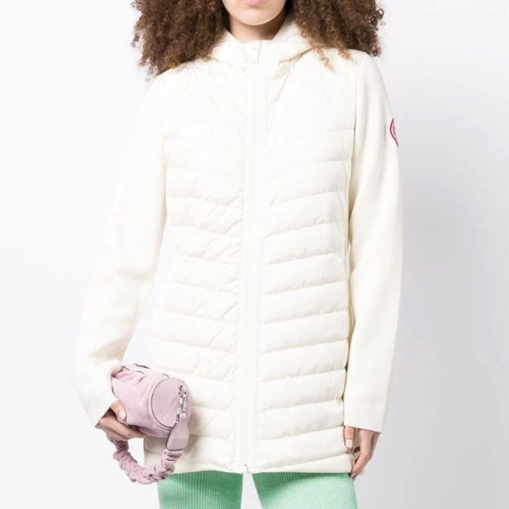 New Canada Goose HyBridge® Knit hooded jacket